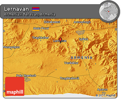 Political 3D Map of Lernavan