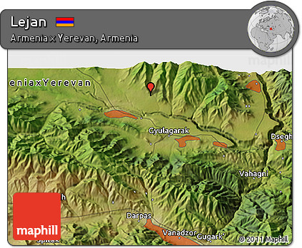 Satellite 3D Map of Lejan