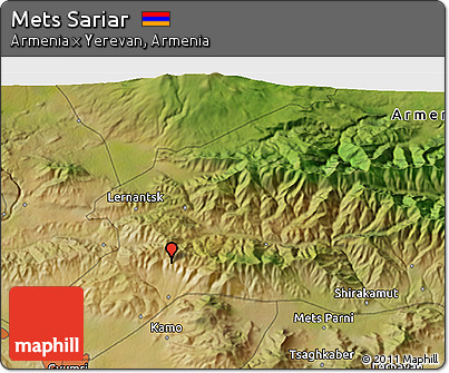 Satellite 3D Map of Mets Sariar