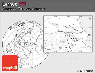 Blank Location Map of Lernut