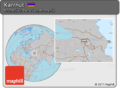 Gray Location Map of Karrnut