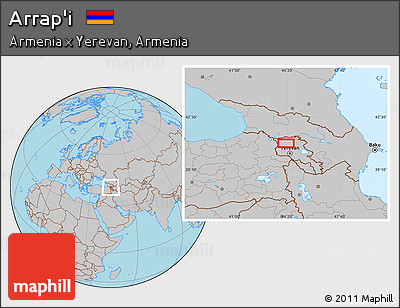 Gray Location Map of Arrap'i