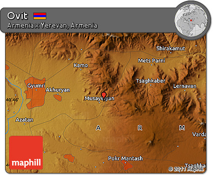 Physical Map of Ovit