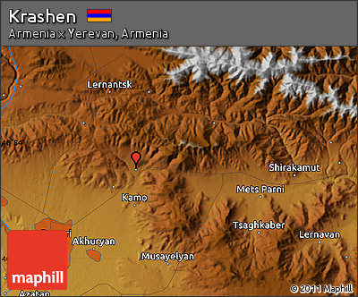 Physical Map of Krashen