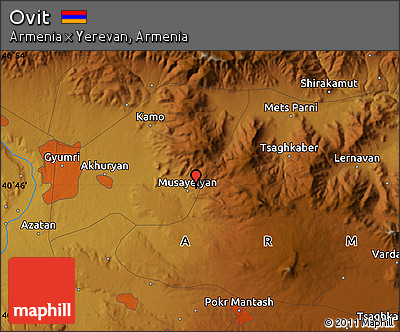 Physical Map of Ovit