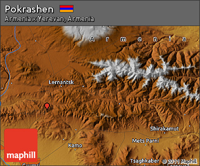Physical Map of Pokrashen