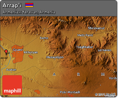 Physical Map of Arrap'i
