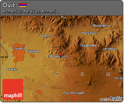 Physical Map of Ovit