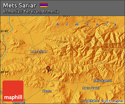 Political Map of Mets Sariar