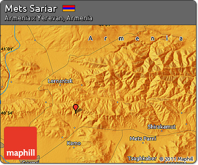 Political Map of Mets Sariar