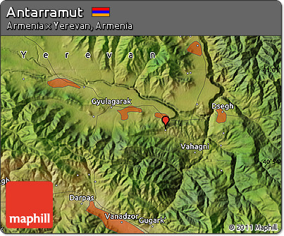 Satellite Map of Antarramut