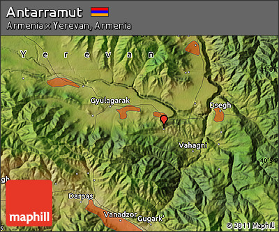 Satellite Map of Antarramut