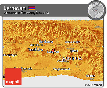 Political Panoramic Map of Lernavan