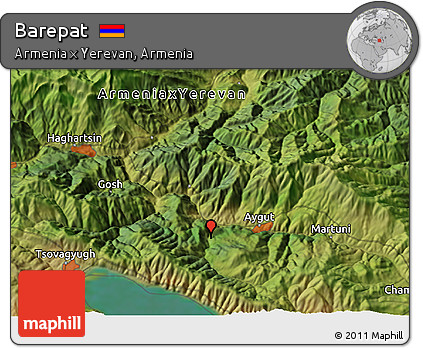 Satellite 3D Map of Barepat