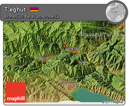 Satellite 3D Map of T'eghut