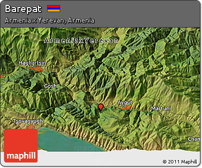 Satellite 3D Map of Barepat