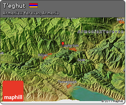 Satellite 3D Map of T'eghut