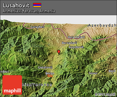 Satellite 3D Map of Lusahovit
