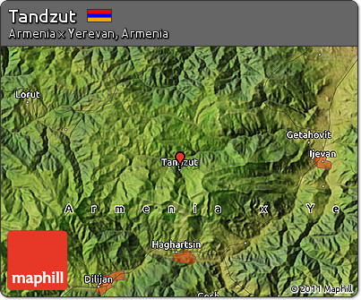 Satellite Map of Tandzut