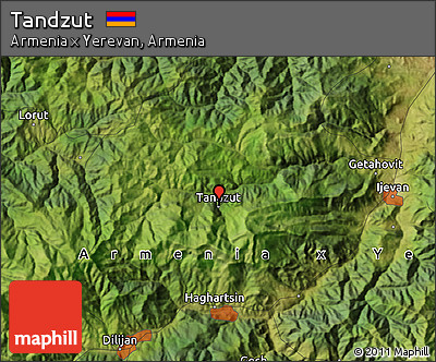 Satellite Map of Tandzut