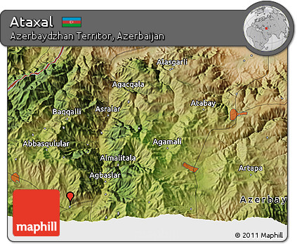 Satellite 3D Map of Ataxal