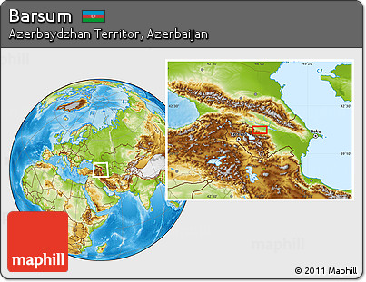 Physical Location Map of Barsum