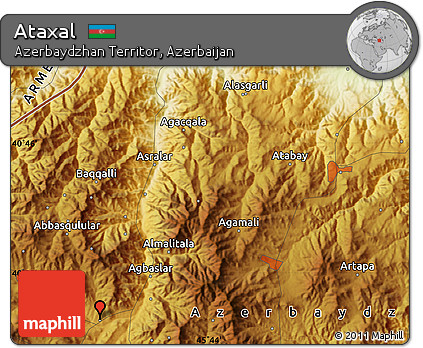 Physical Map of Ataxal