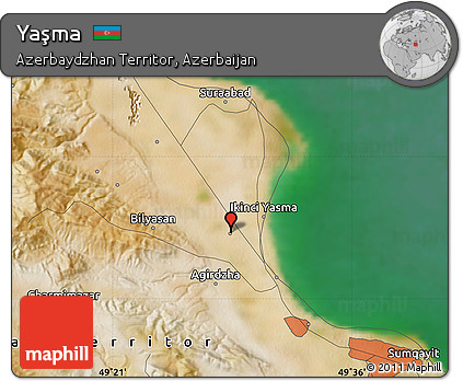 Satellite Map of Yaşma