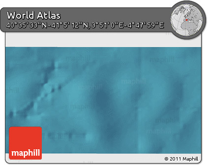 Satellite 3D Map of the Area around 40° 50' 23" N, 4° 19' 30" E