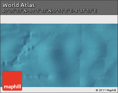 Satellite 3D Map of the Area around 40° 50' 23" N, 4° 19' 30" E