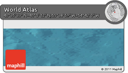 Satellite Panoramic Map of the Area around 40° 50' 23" N, 55° 10' 29" W