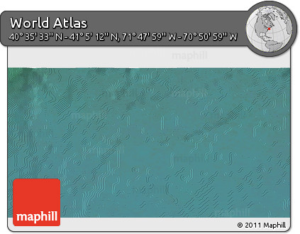 Satellite 3D Map of the Area around 40° 50' 23" N, 71° 19' 29" W