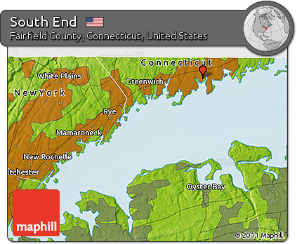 Physical 3D Map of South End