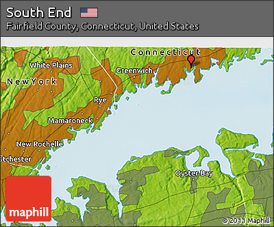Physical 3D Map of South End