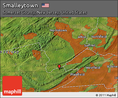 Satellite 3D Map of Smalleytown