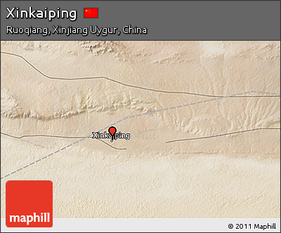 Satellite 3D Map of Xinkaiping
