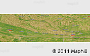 Satellite Panoramic Map of the area around 40° 50' 23" N, 99° 22' 30" W