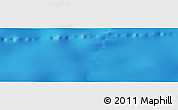 Shaded Relief Panoramic Map of the area around 40° 6' 0" S, 100° 13' 29" W