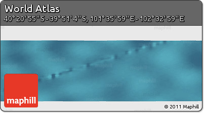 Satellite Panoramic Map of the Area around 40° 6' 0" S, 102° 4' 29" E