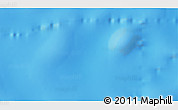 Physical 3D Map of the area around 40° 6' 0" S, 109° 34' 29" W