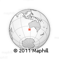 Outline Map of the Area around 40° 6' 0" S, 115° 40' 30" E, rectangular outline