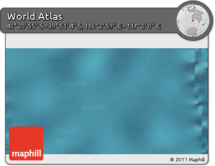 Satellite 3D Map of the Area around 40° 6' 0" S, 116° 31' 30" E