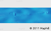 Physical Panoramic Map of the area around 40° 6' 0" S, 152° 13' 29" E
