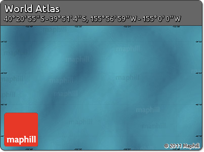Satellite Map of the Area around 40° 6' 0" S, 155° 28' 29" W