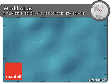 Satellite Map of the Area around 40° 6' 0" S, 159° 1' 30" E