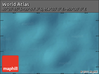 Satellite Map of the Area around 40° 6' 0" S, 159° 1' 30" E