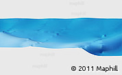 Physical Panoramic Map of the area around 40° 6' 0" S, 15° 22' 30" E