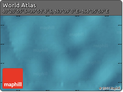 Satellite Map of the Area around 40° 6' 0" S, 164° 7' 30" E