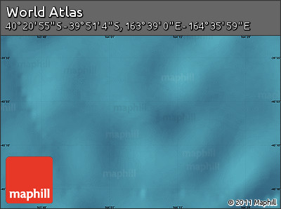 Satellite Map of the Area around 40° 6' 0" S, 164° 7' 30" E