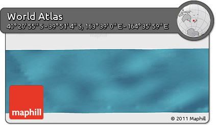 Satellite Panoramic Map of the Area around 40° 6' 0" S, 164° 7' 30" E